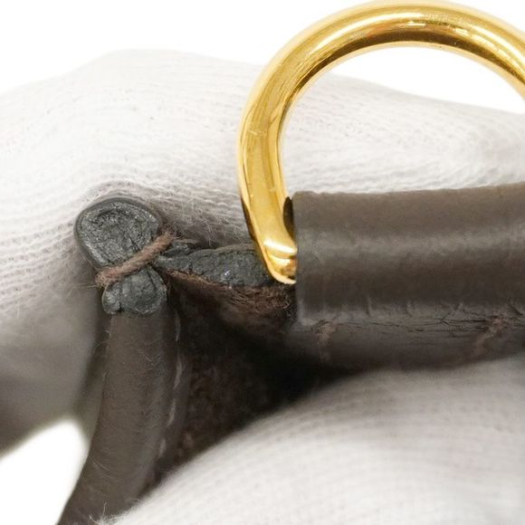 Hermes Shoulder Bag Evelyn TPM Taurillon Cles Mance Ebène Gold Hardware W - Picture 8 of 10